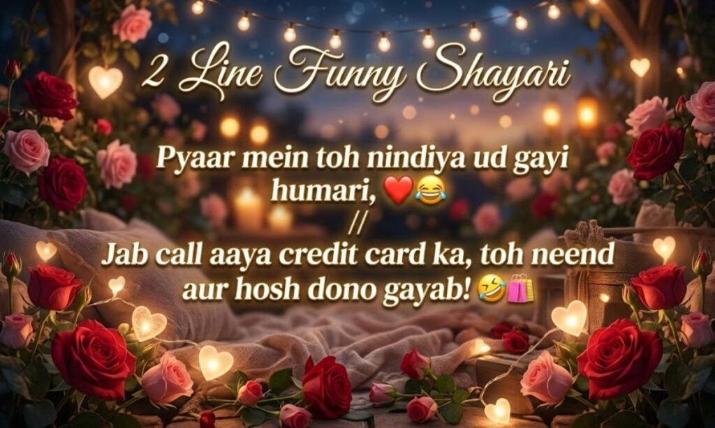 2 Line Funny Shayari
