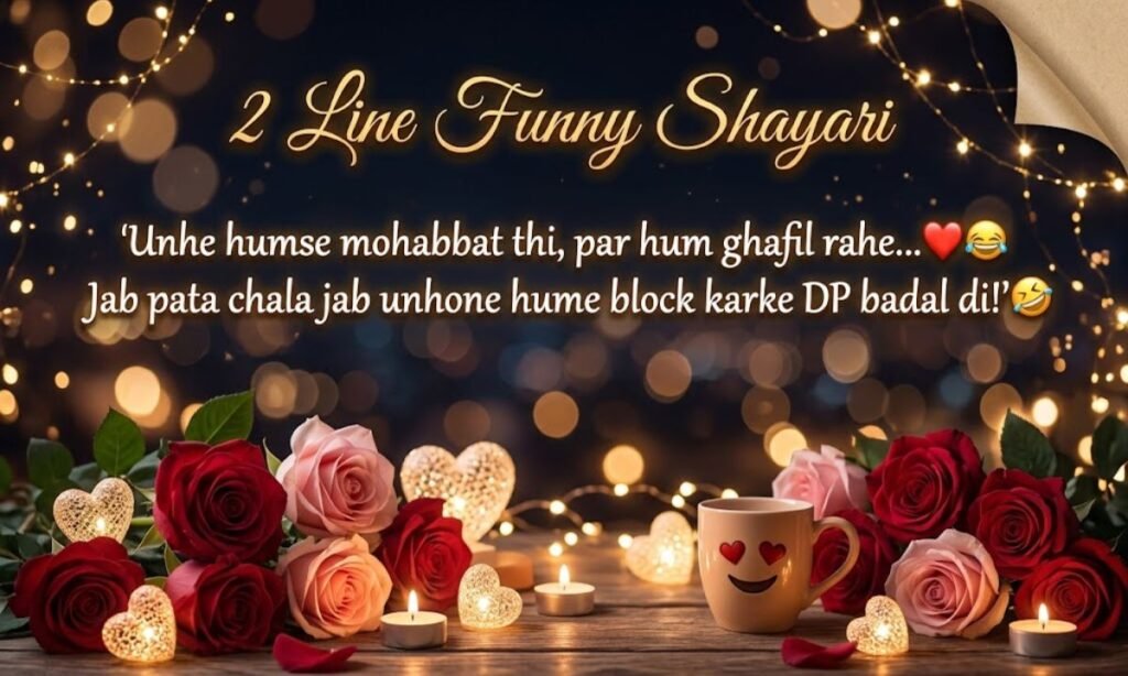 2 Line Funny Shayari