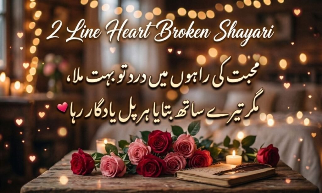 2 Line Heart Broken Shayari