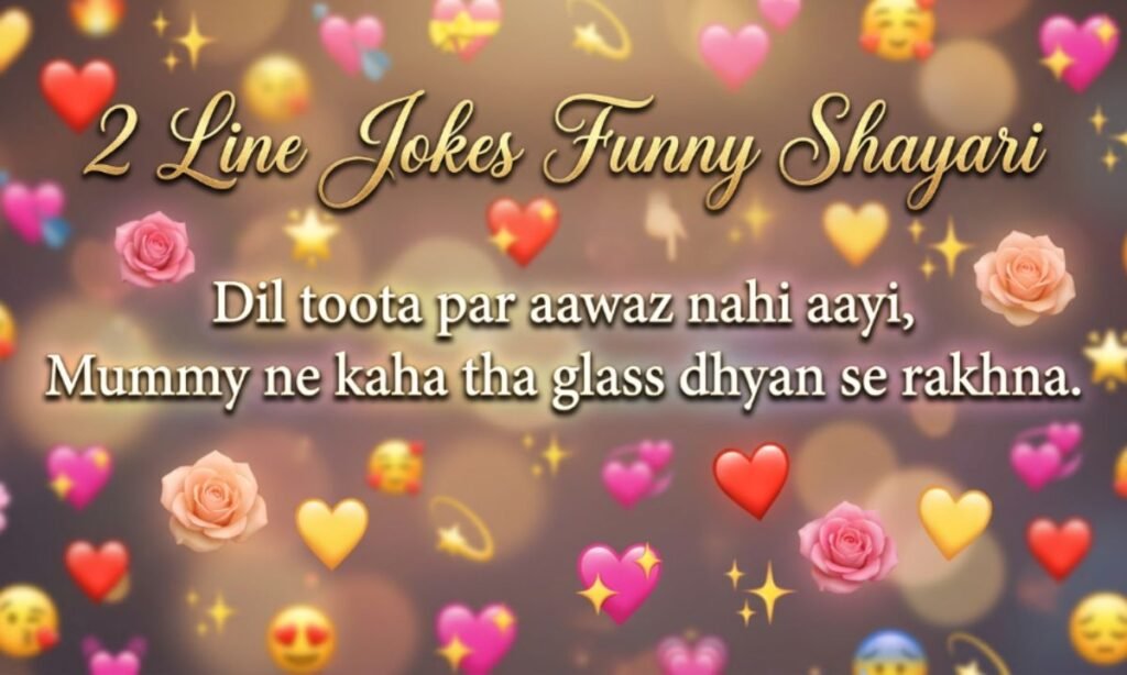 2 Line Jokes Funny Shayari