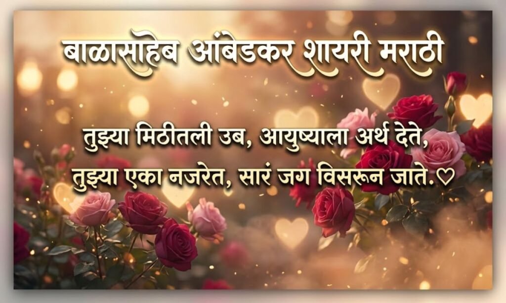 Babasaheb Ambedkar Shayari Marathi