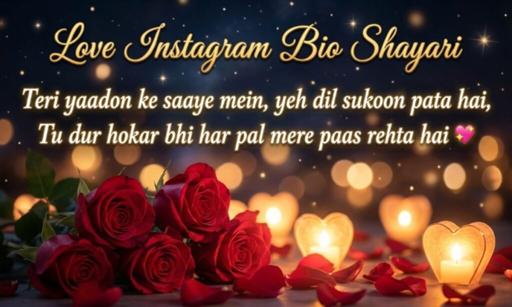 Love Instagram Bio Shayari