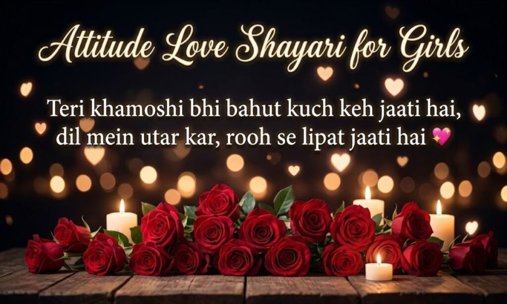 Attitude Love Shayari for Girls