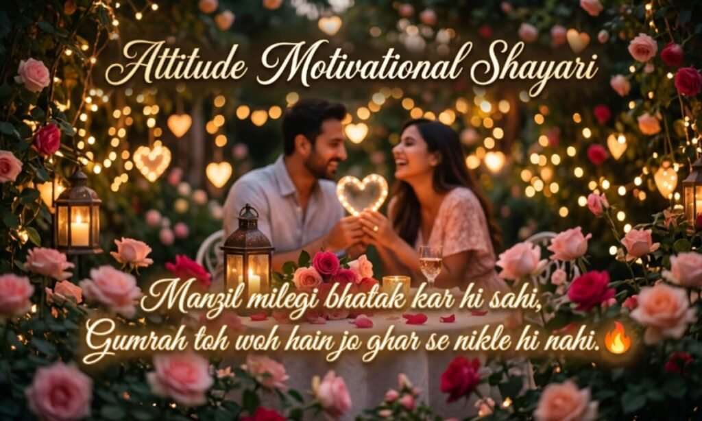 Attitude Motivational Shayari