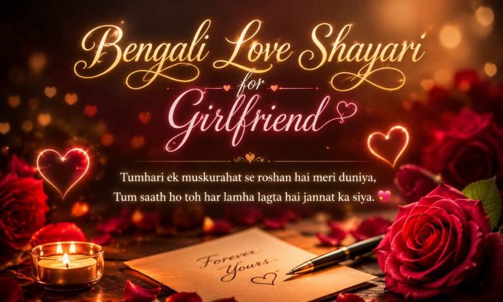Bengali Love Shayari for Girlfriend