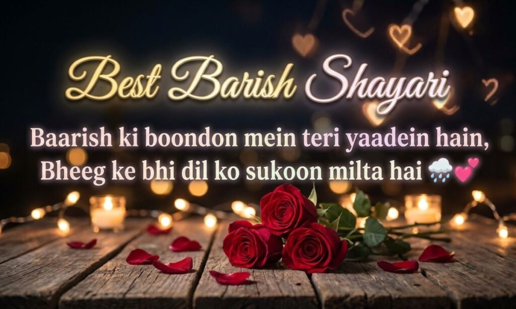 Best Barish Shayari