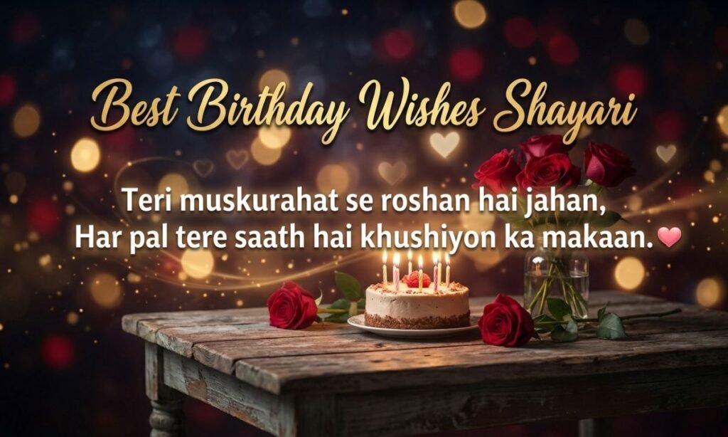 Best Birthday Wishes Shayari