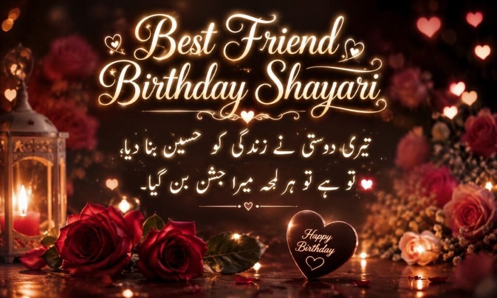 Best Friend Birthday Shayari