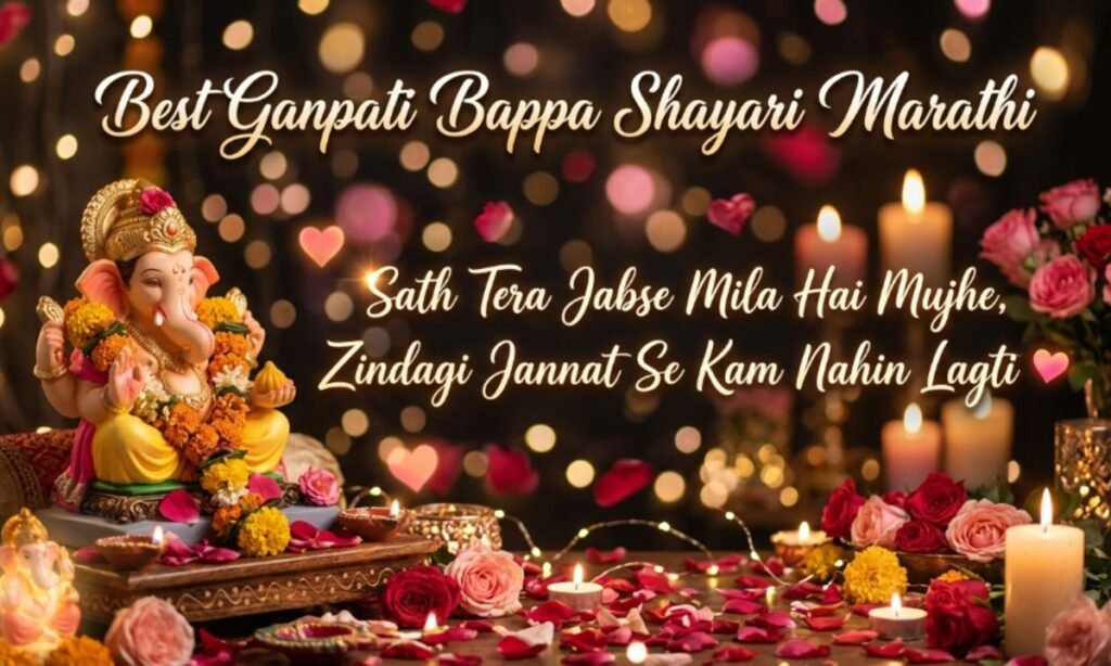 Best Ganpati Bappa Shayari Marathi