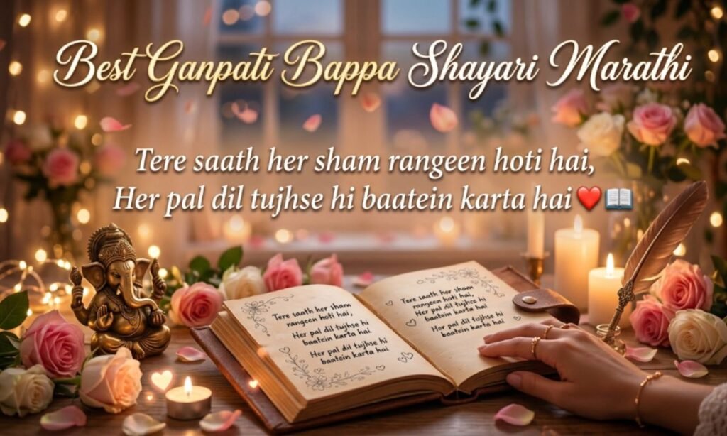 Best Ganpati Bappa Shayari Marathi