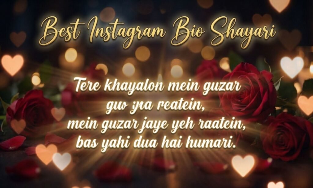 Best Instagram Bio Shayari