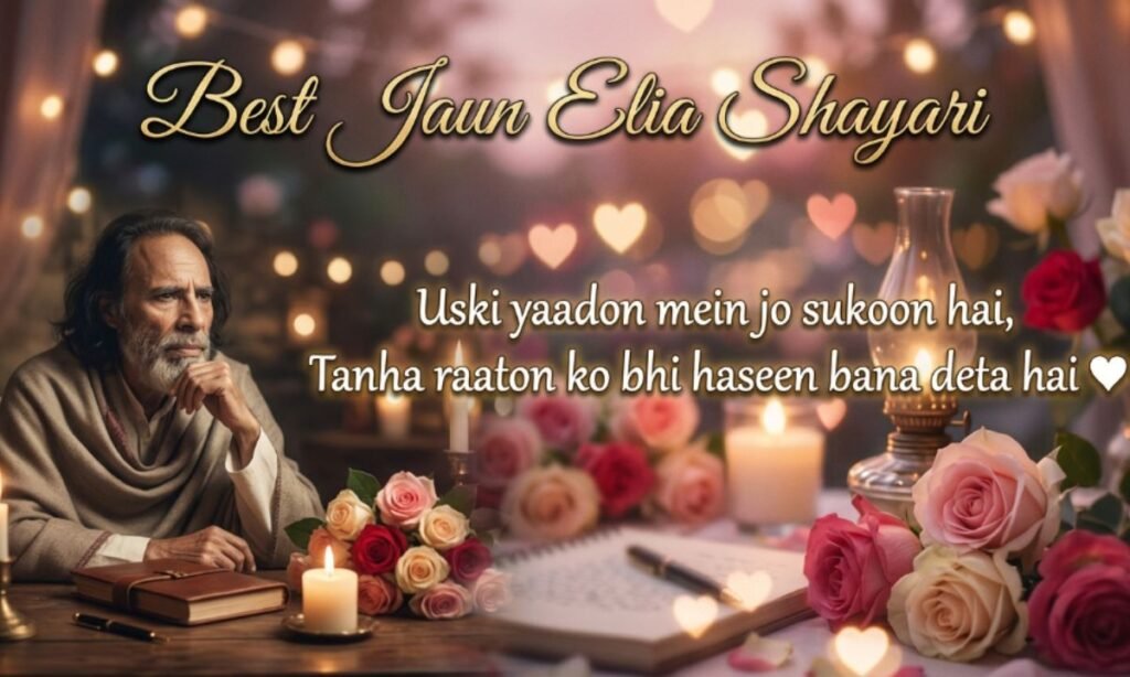 Best Jaun Elia Shayari
