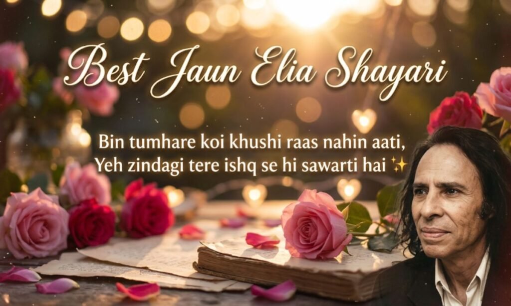 Best Jaun Elia Shayari
