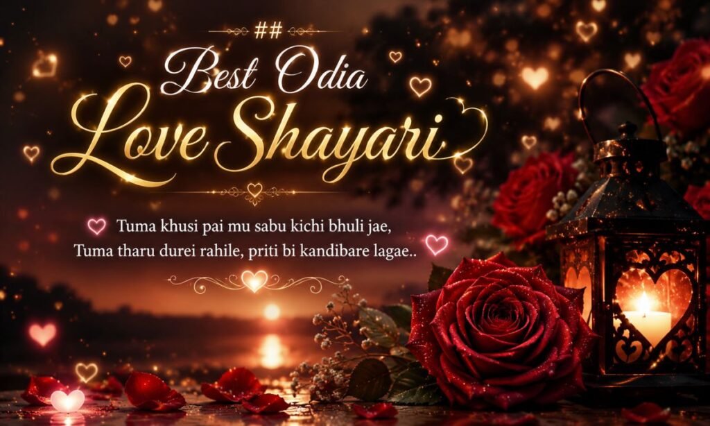 Best Odia Love Shayari
