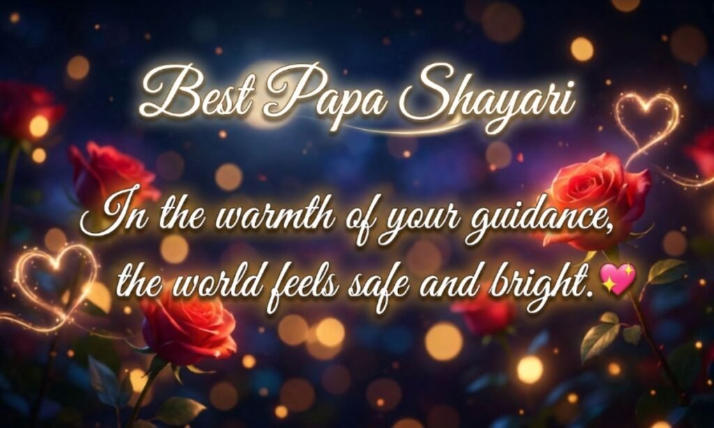 Best Papa Shayari
