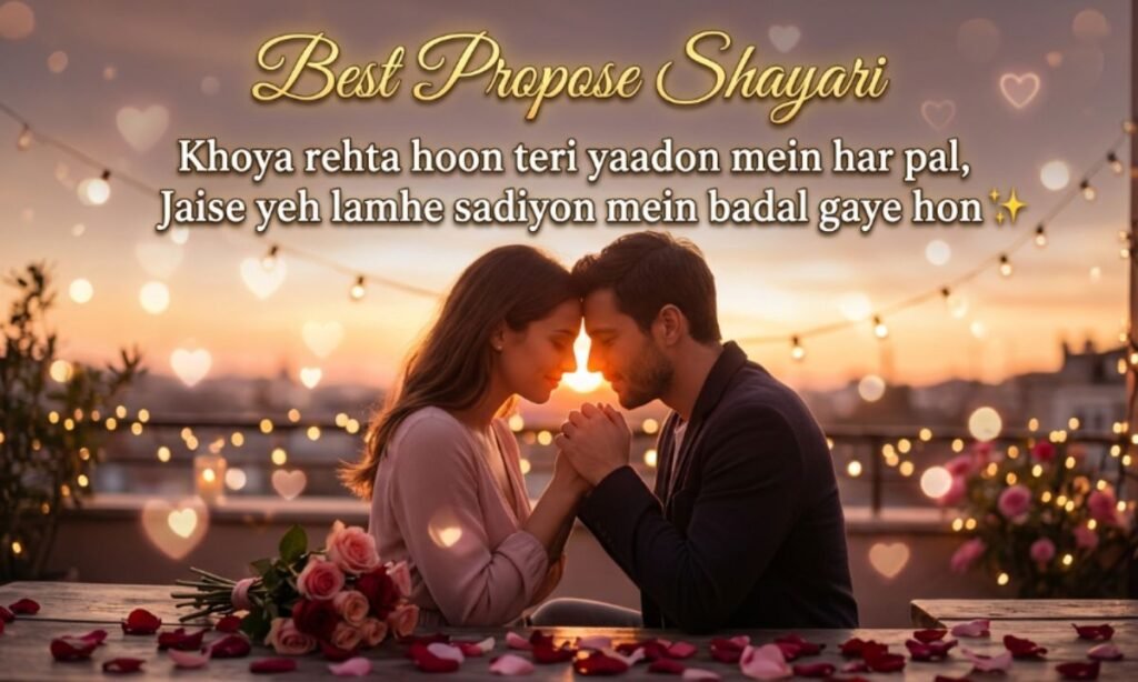 Best Propose Shayari
