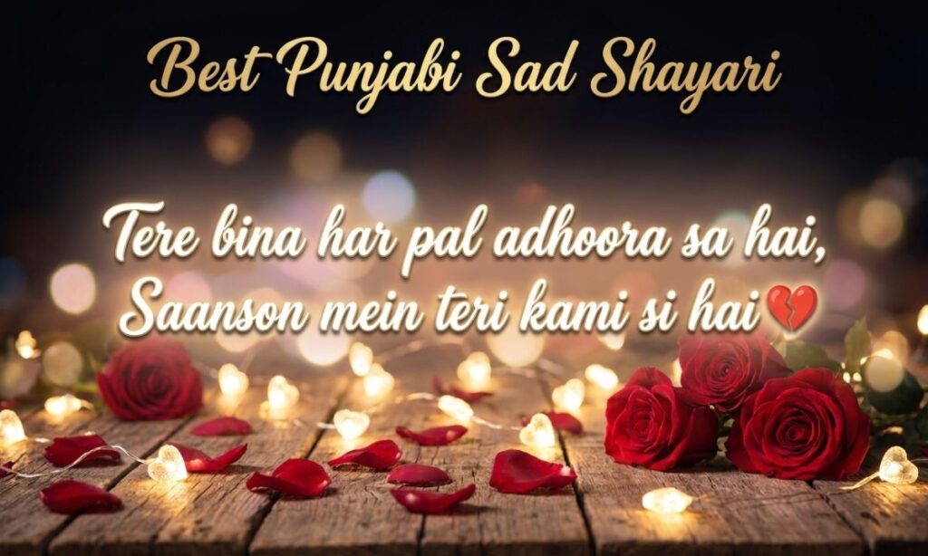 Best Punjabi Sad Shayari