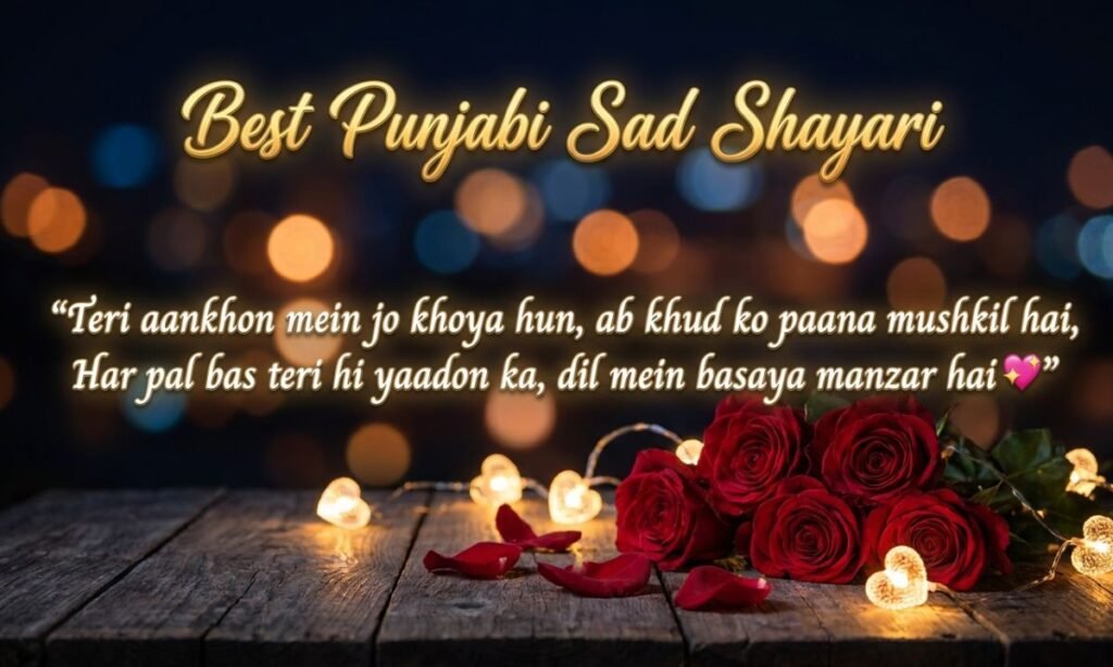 Best Punjabi Sad Shayari