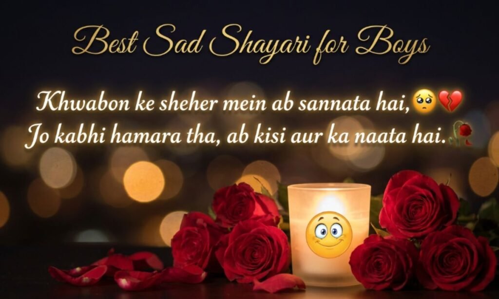 Best Sad Shayari for Boys
