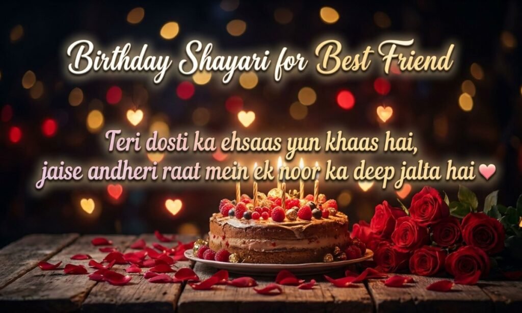 Birthday Shayari for Best Friend
