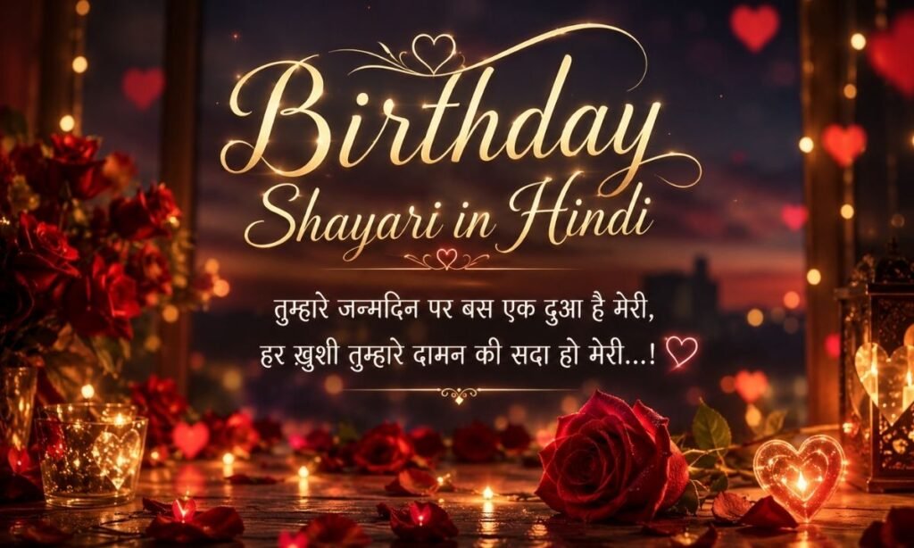 Birthday Shayari in Hindi