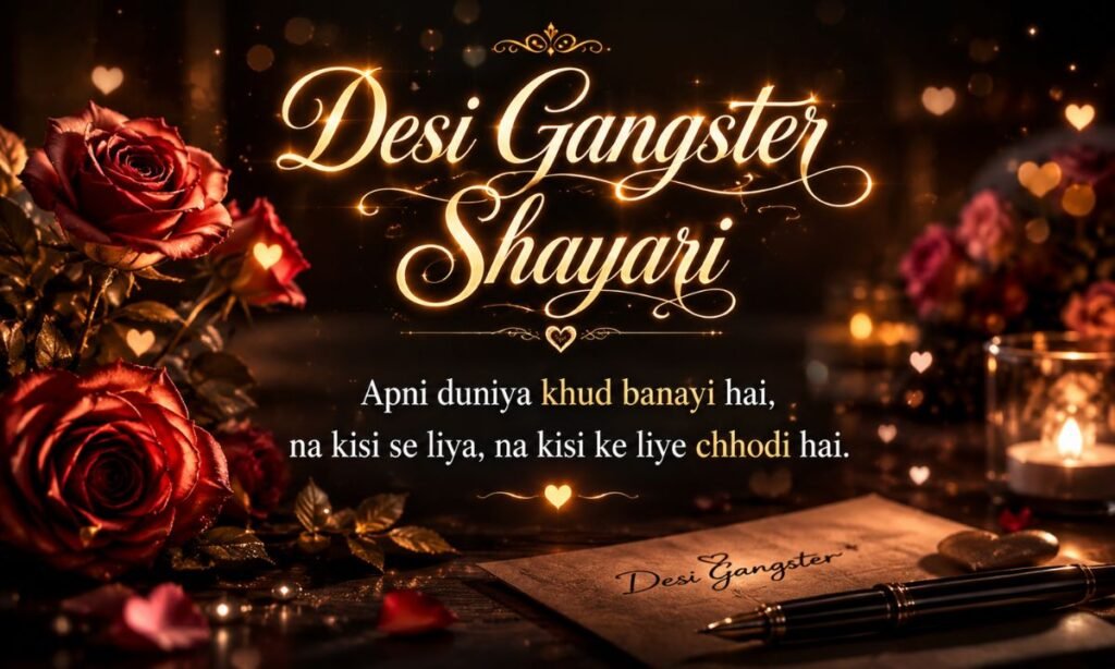 Desi Gangster Shayari