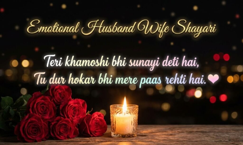 Emotional Husband Wife Shayari