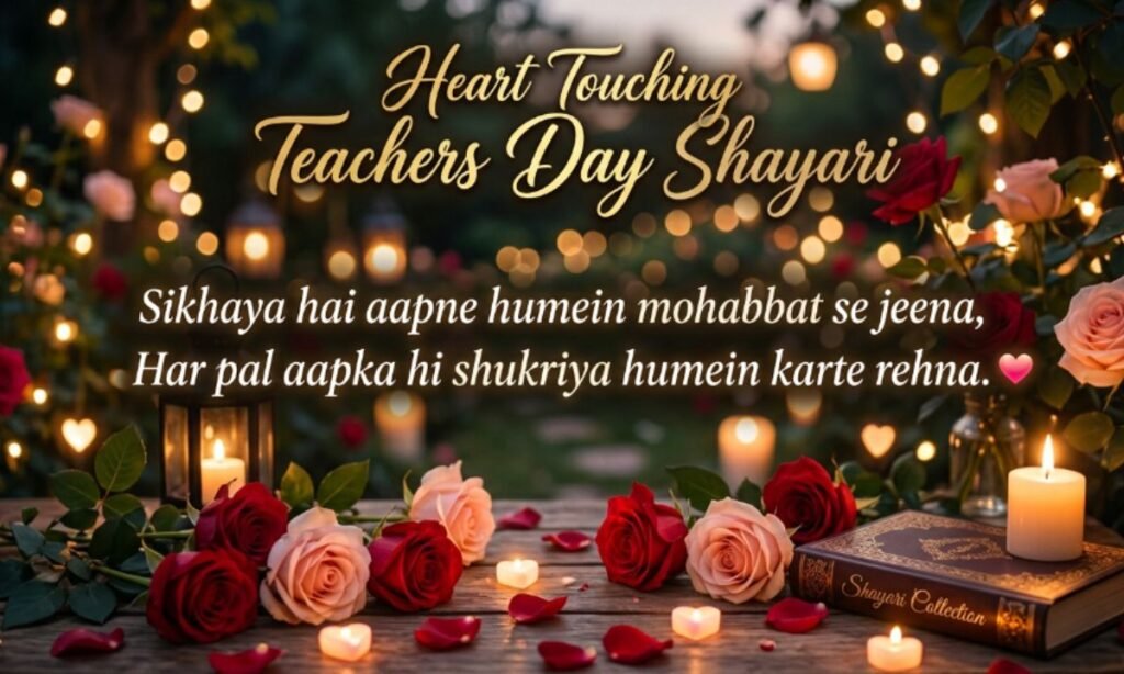 Emotional Teachers Day Shayari