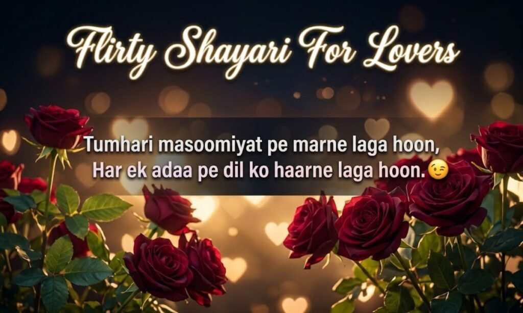 Flirty Shayari For Lovers