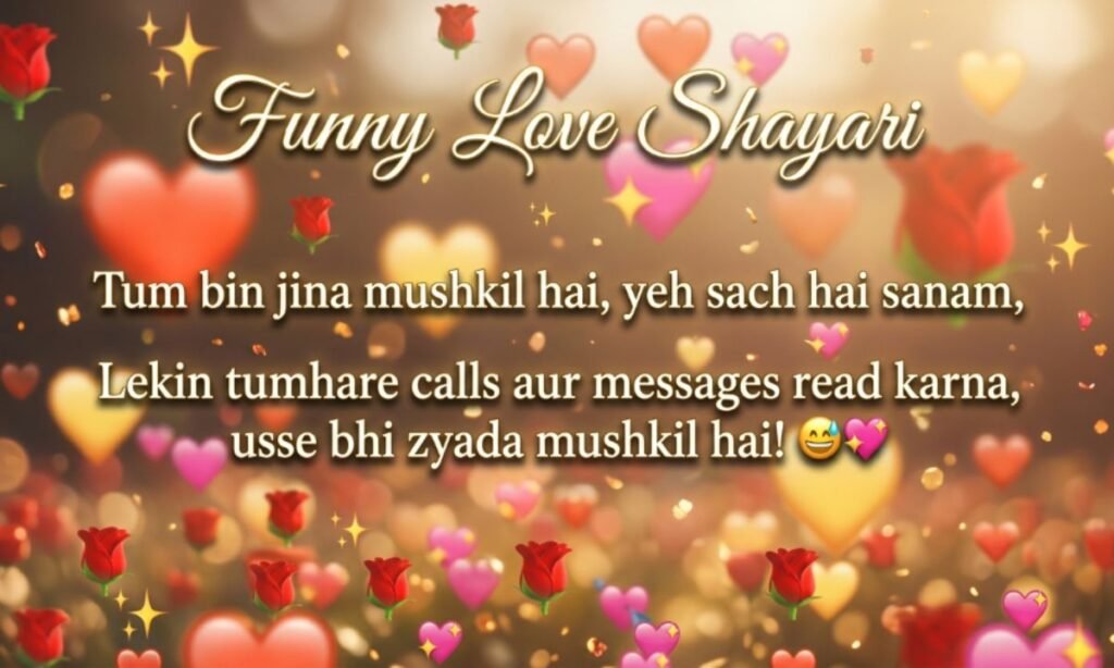 Funny Love Shayari