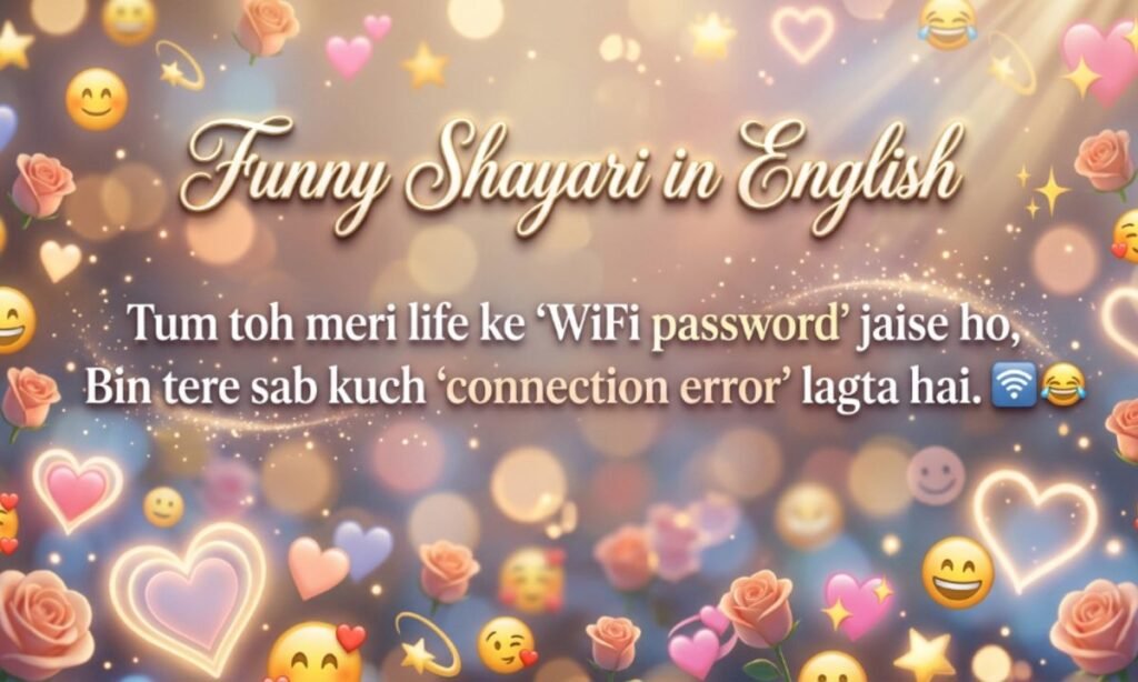 Funny Shayari in English