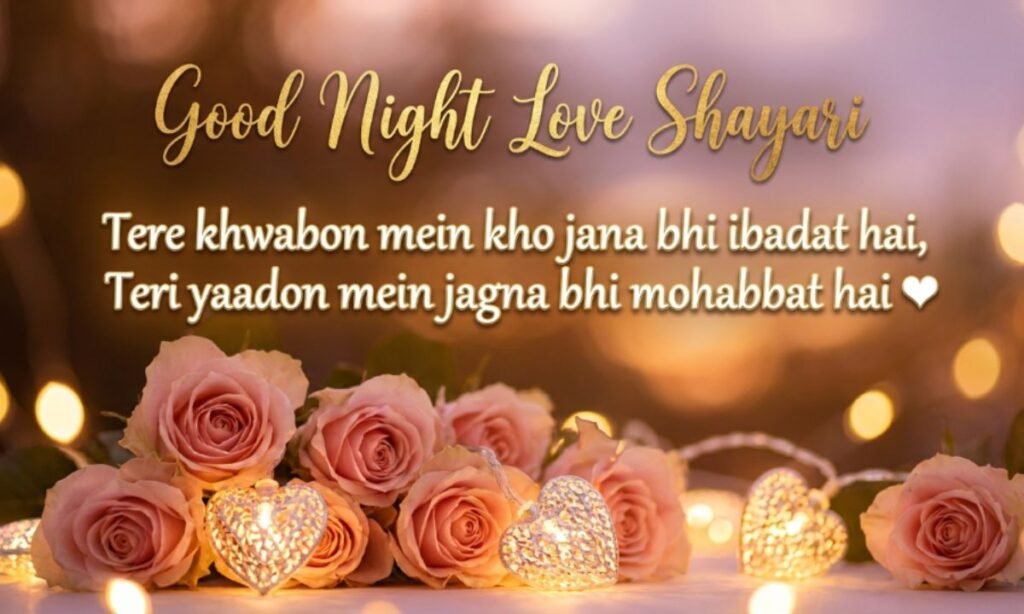 Good Night Love Shayari