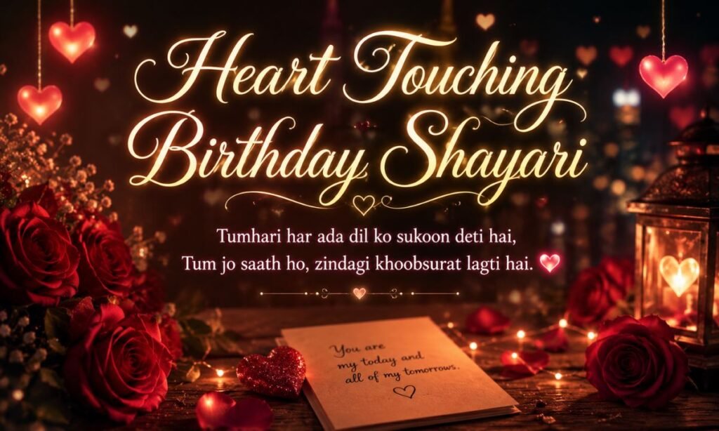 Heart Touching Birthday Shayari