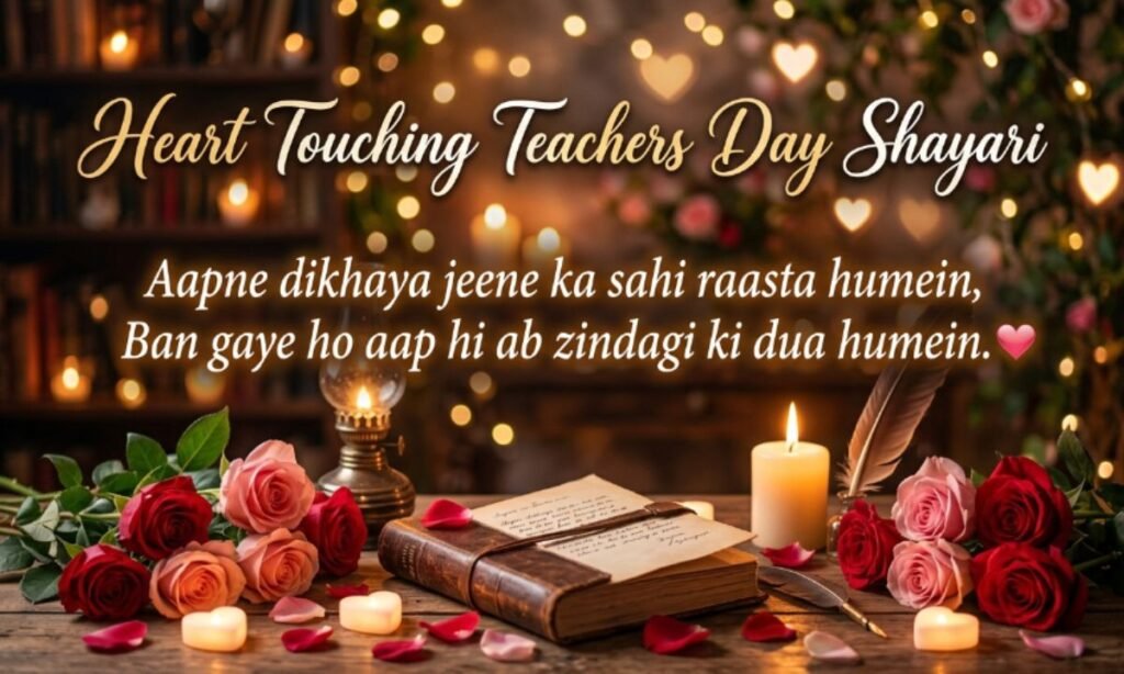 Heart Touching Teachers Day Shayari