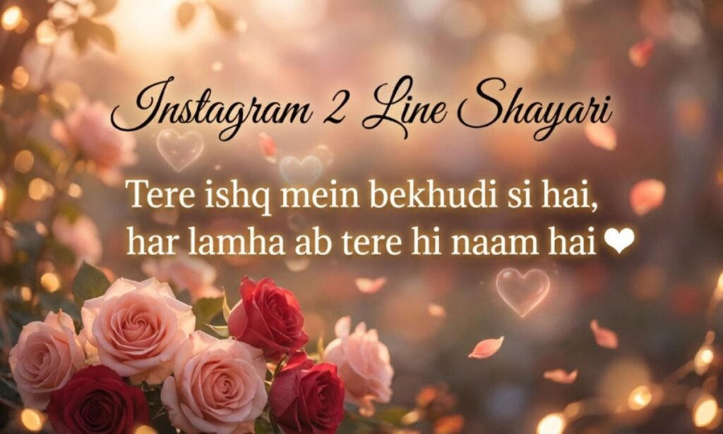 Instagram 2 Line Shayari