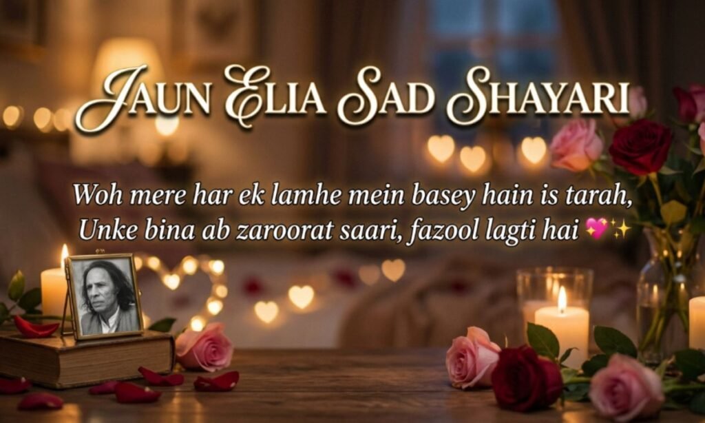 Jaun Elia Sad Shayari