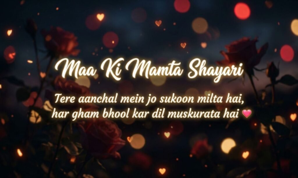 Maa Ki Mamta Shayari