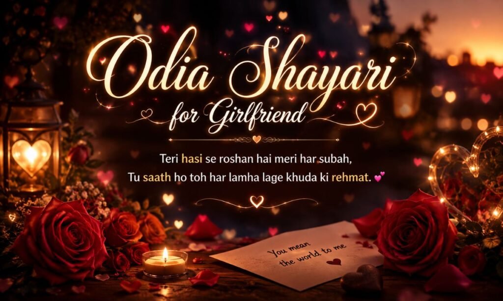 Odia Shayari for Girlfriend
