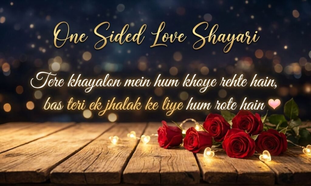 One Sided Love Shayari