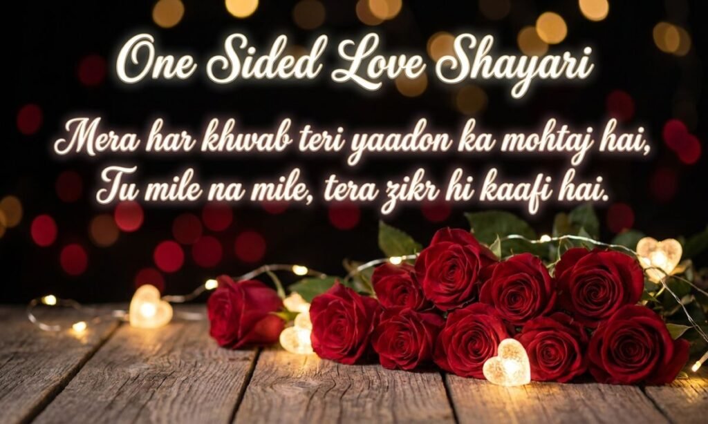 One Sided Love Shayari