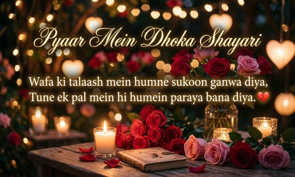 Pyaar Mein Dhoka Shayari