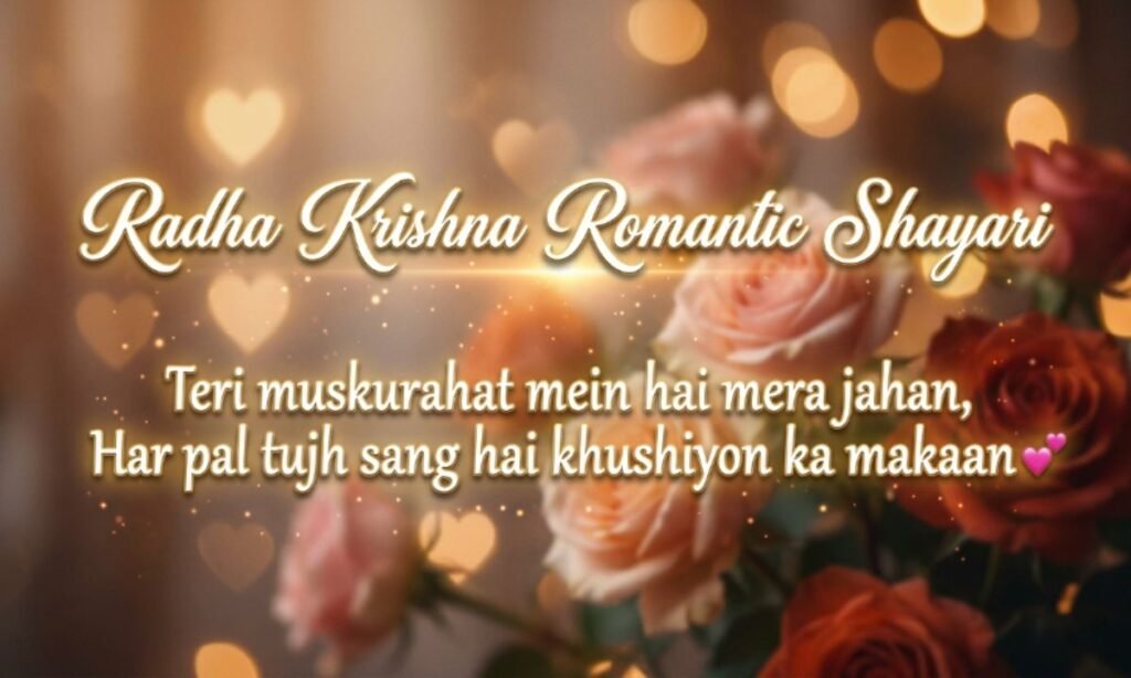 Radha Krishna Romantic Shayari