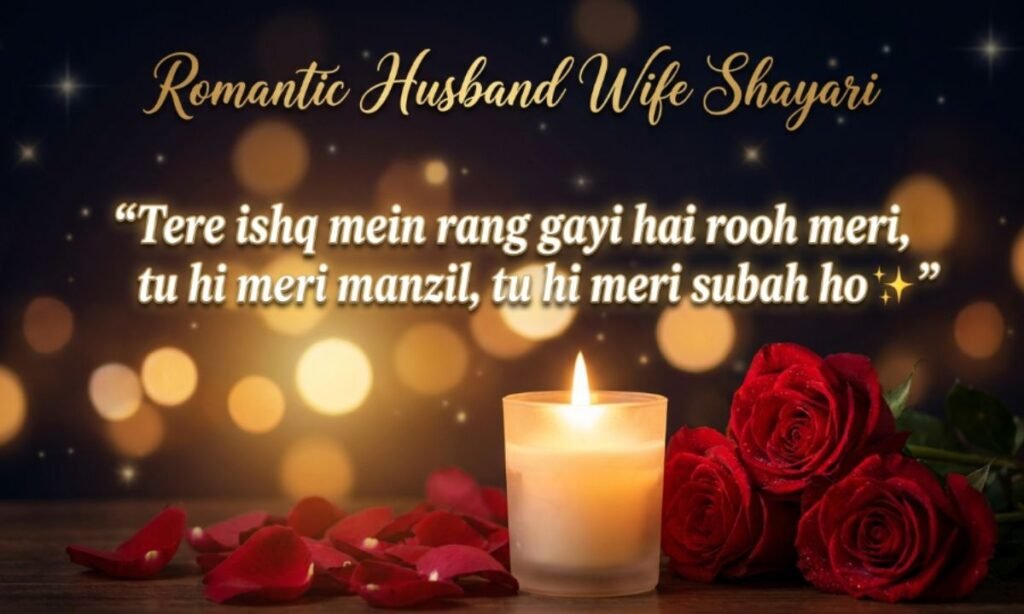 Romantic Husband Wife Shayari