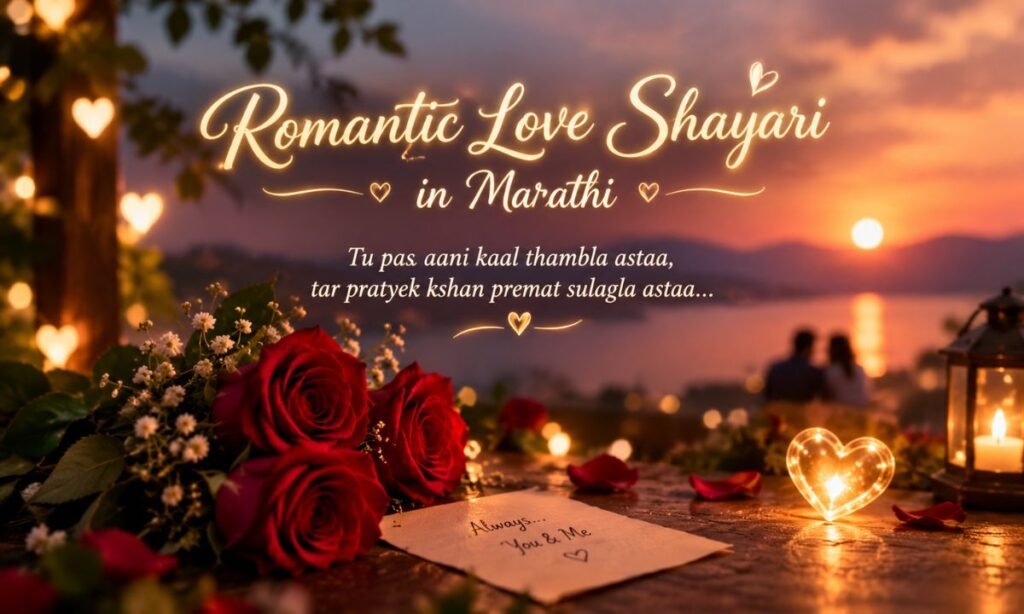 Romantic Love Shayari in Marathi