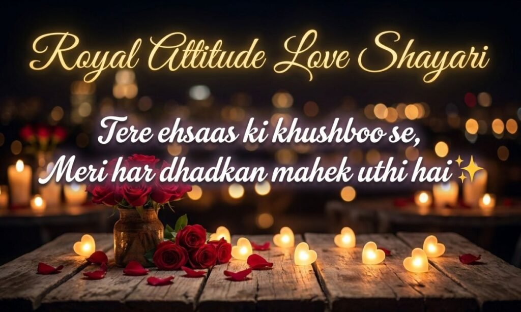 Royal Attitude Love Shayari