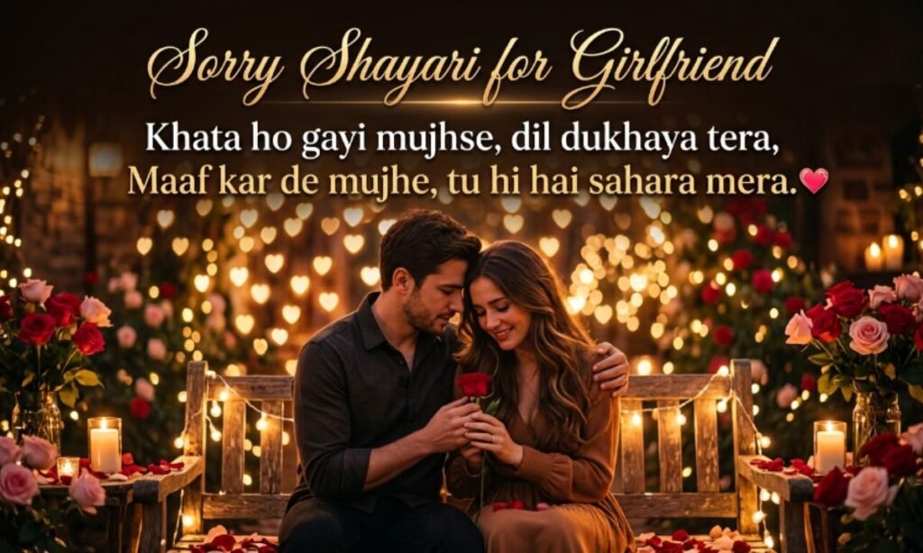 Sorry Shayari for Girlfriend
