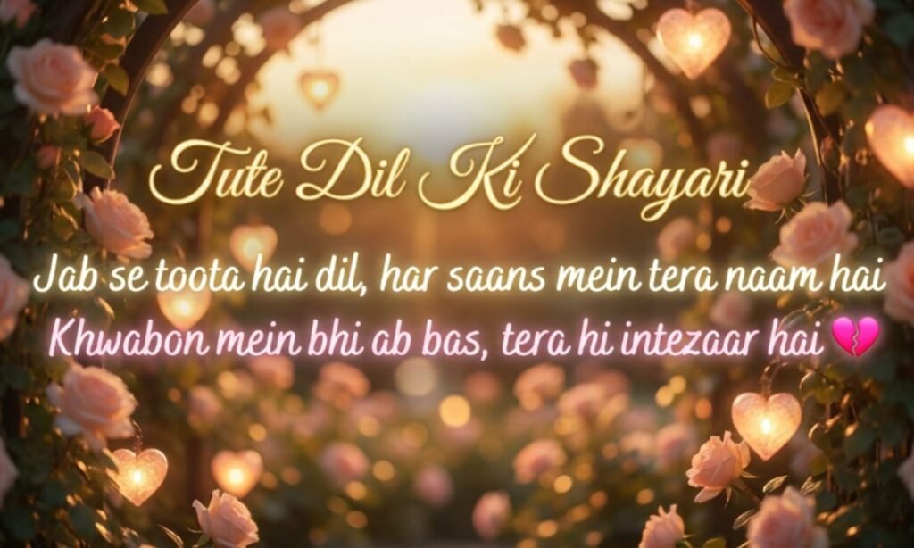Tute Dil Ki Shayari