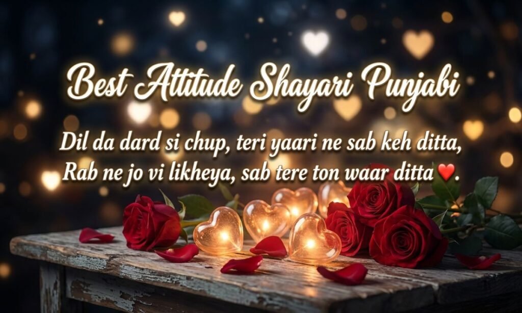 Best Attitude Shayari Punjabi
