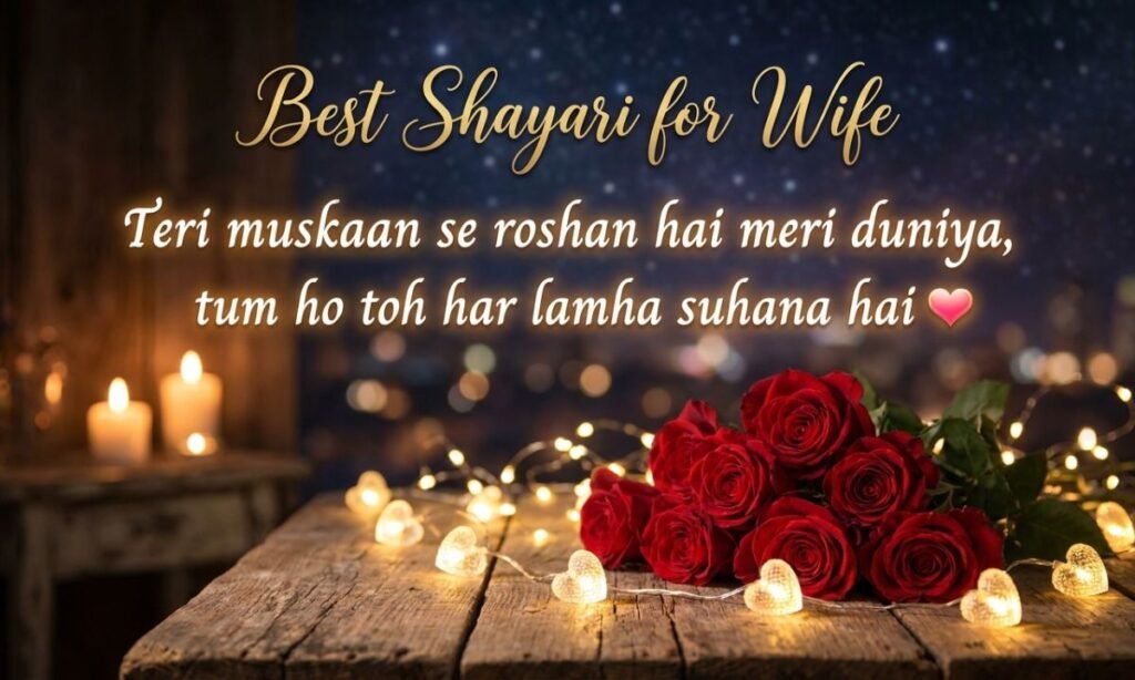 Best Shayari for Wife
