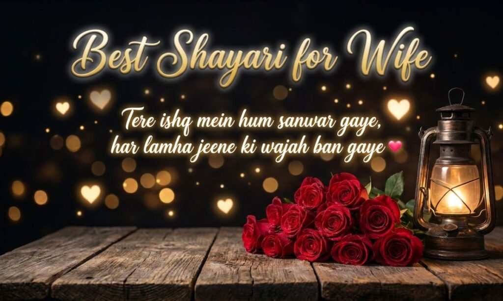 Best Shayari for Wife
